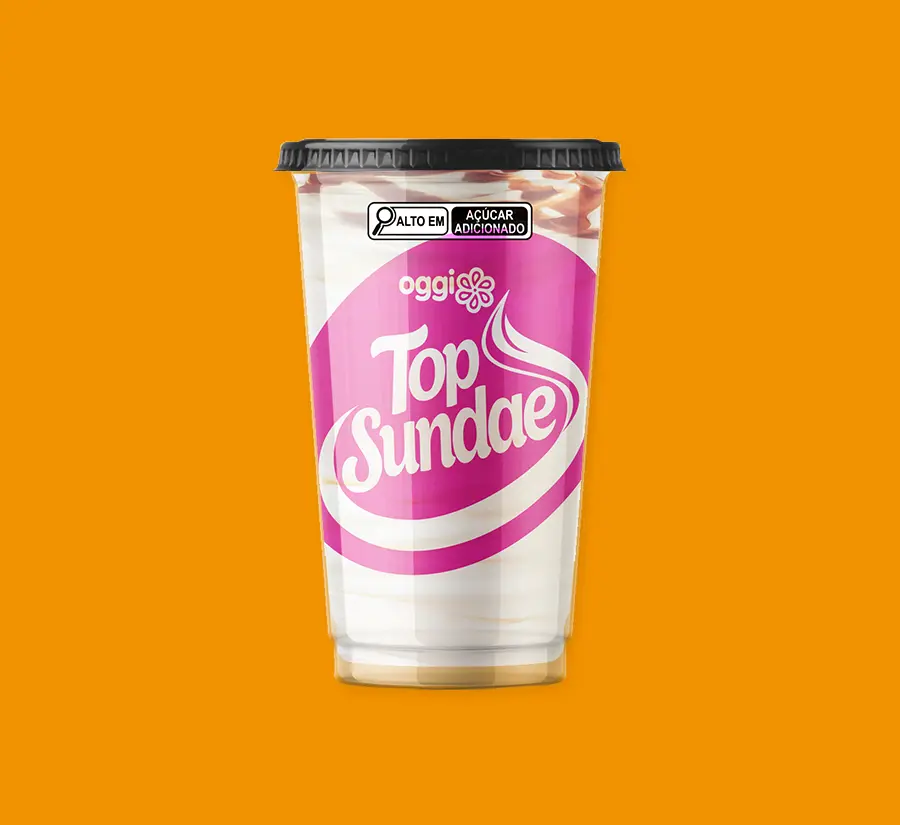 TOP SUNDAE DOCE DE LEITE 240G